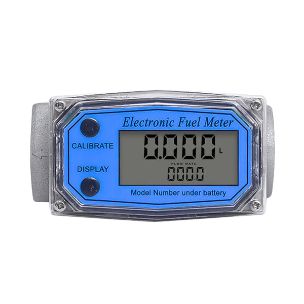 Digital Display Flow Meter 20bar Methanol Fuel Water Instantaneous Electronic Liquid Turbine Meter