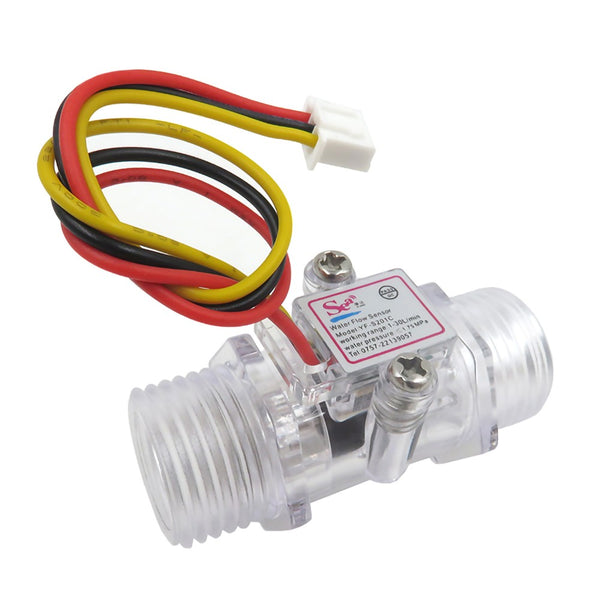 5VDC Water Flow Sensor 1/2" Turbine Flowmeter Industrial-grade Large Flowmeter Pulse Signal