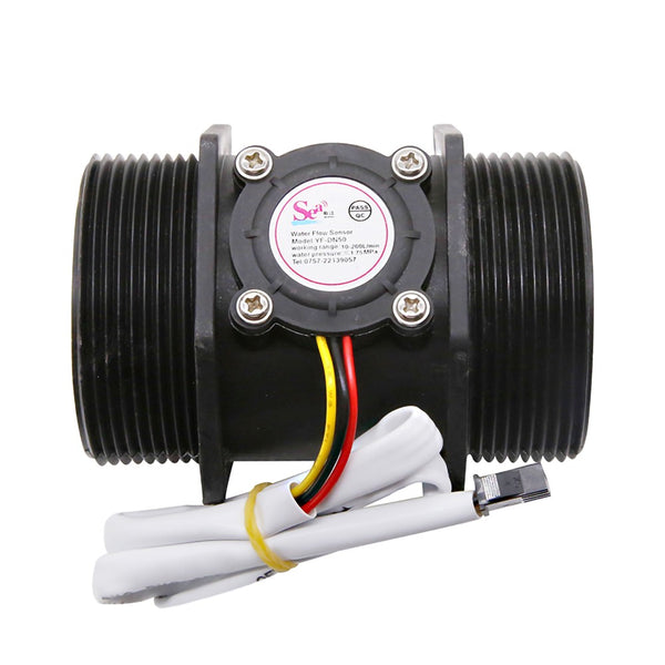 5VDC Water Flow Sensor 1.5" Turbine Flowmeter Industrial-grade Large Flowmeter Pulse Signal