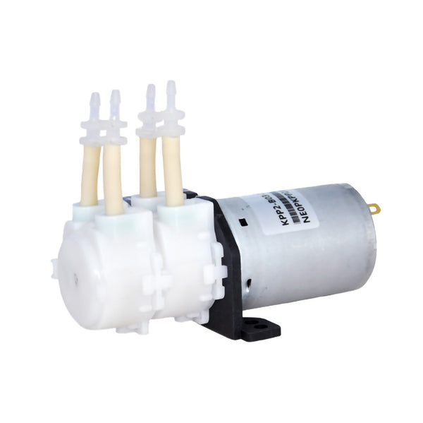 12V/24V KPP2 Micro Peristaltic Pump Electric Double Head Self-priming Pump Equipment Accessories