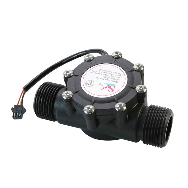 5VDC Water Flow Sensor 1" Turbine Flowmeter Industrial-grade Large Flowmeter Pulse Signal